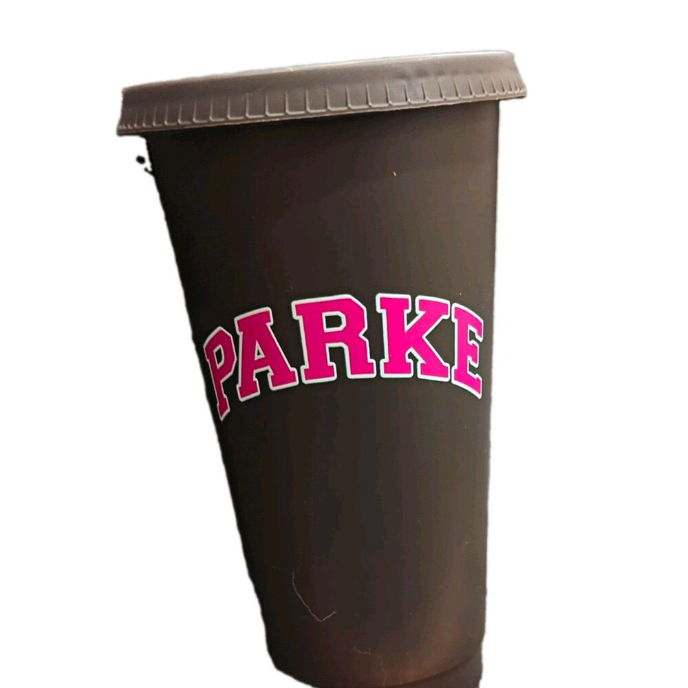 NEW Limited Edition PARKE x Dunkin' Reusable Cold Cup with Straw